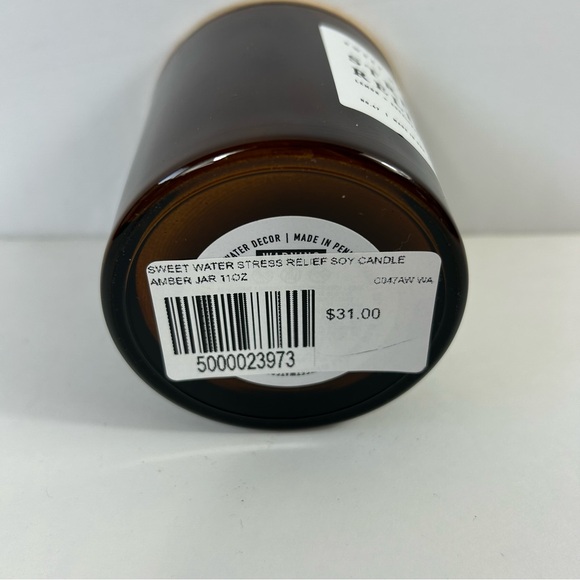 Sweet Water Decor Stress Relief Soy Candle Made in the USA - Picture 3 of 4